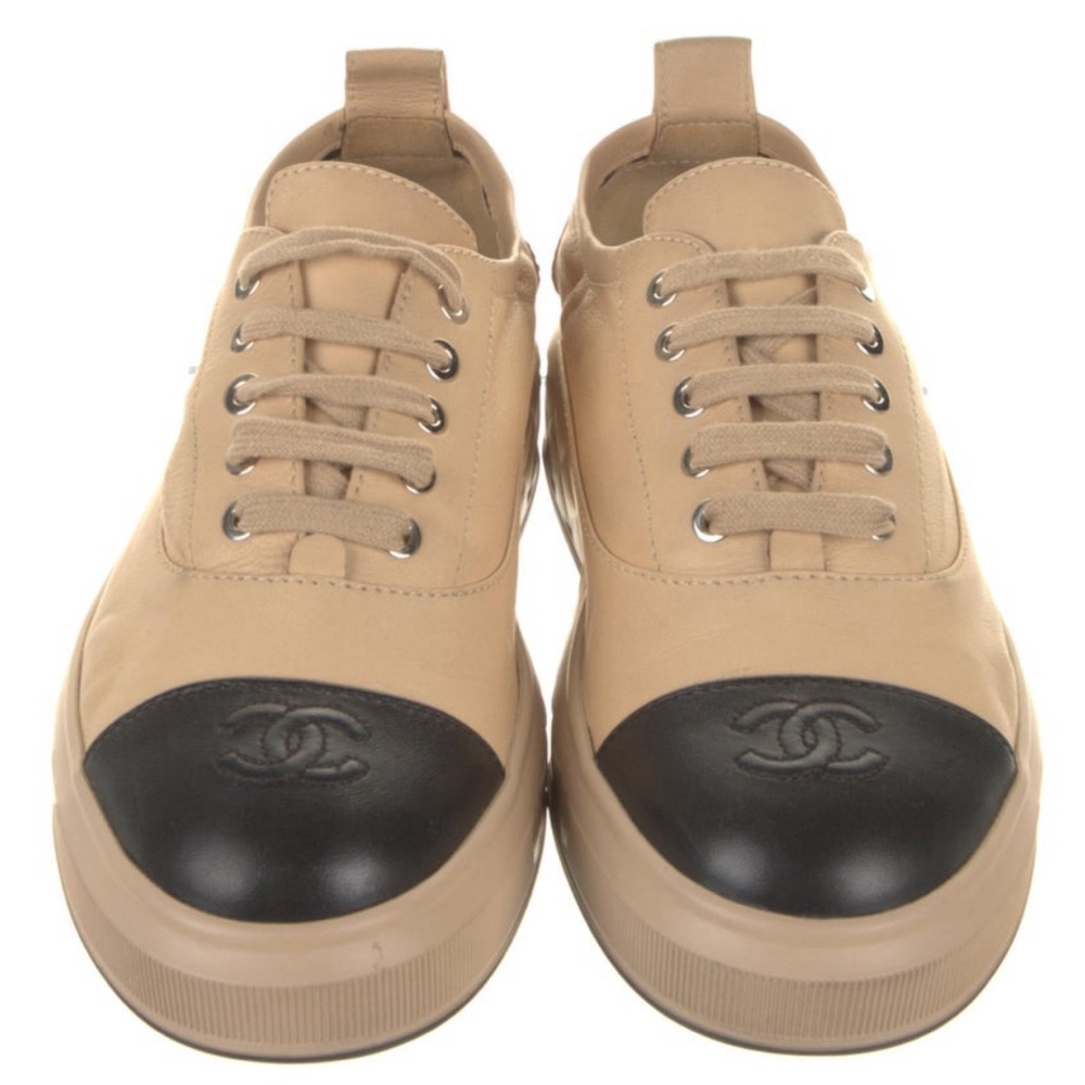 Chanel CC cap toe sneaker 2018 Fall Collection